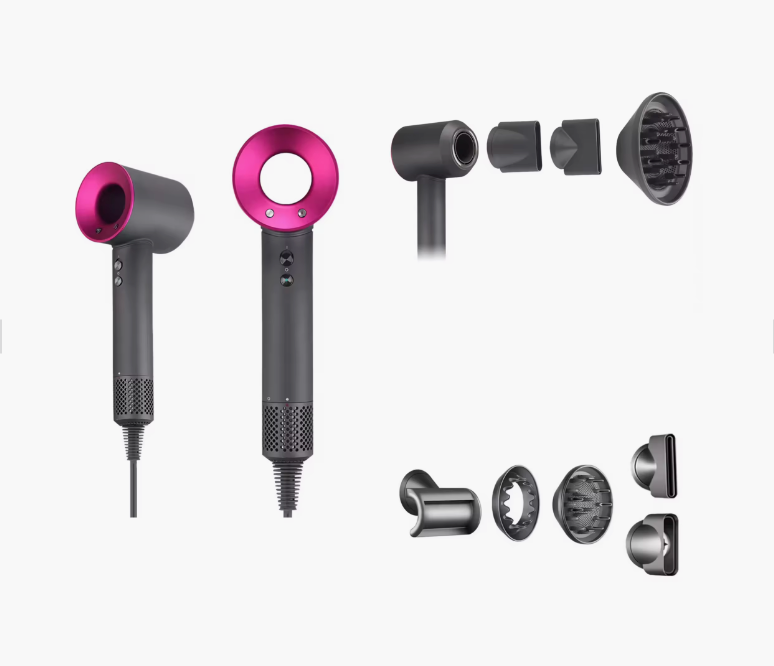 Secador de Pelo Profesional Iónico sin Aspas - Super Hair Dryer de Última Generación